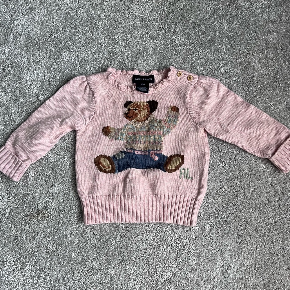 Ralph Lauren Bear Sweater
